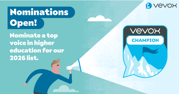 Nominations Now Open for Top Voices in Higher Education 2026!