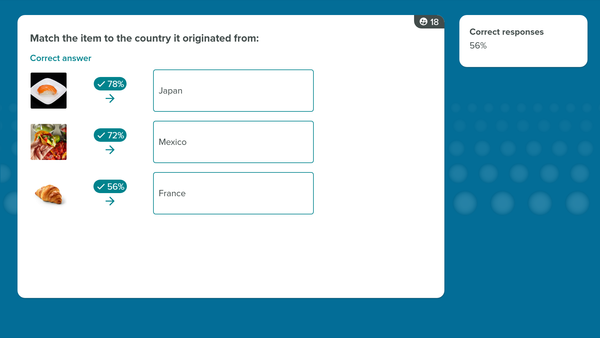Make learning click with matching polls