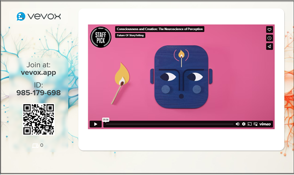 Vimeo in Vevox & Panopto
