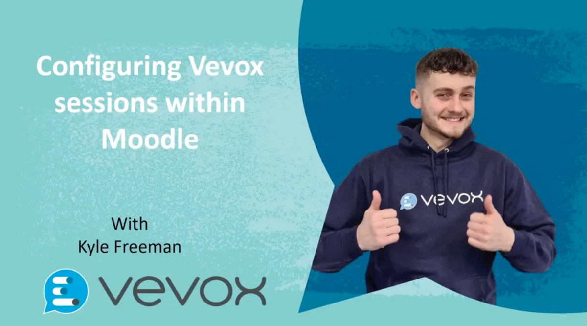 Using Vevox with Moodle