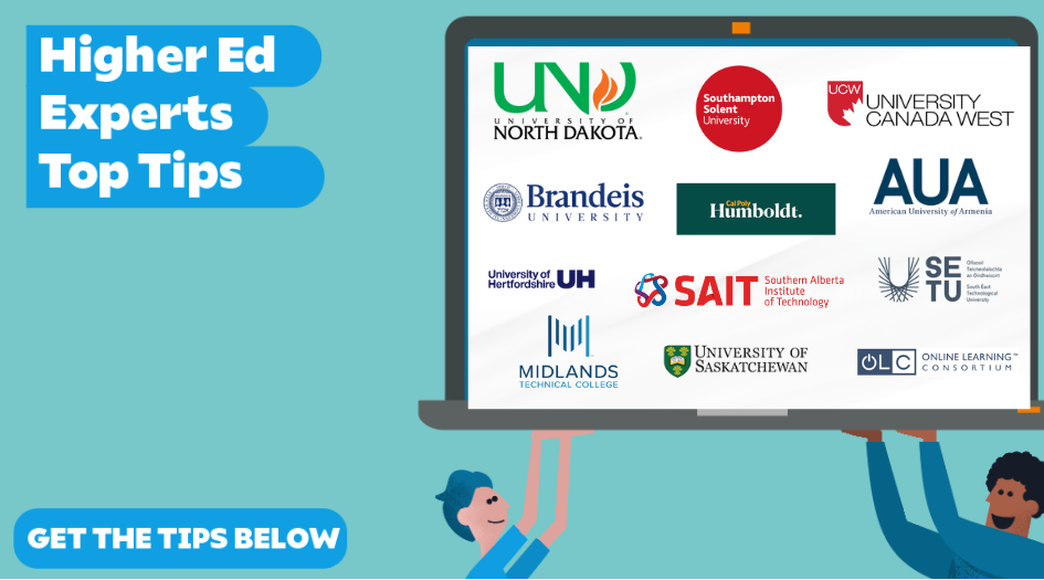 Higher ed experts share tips for student success