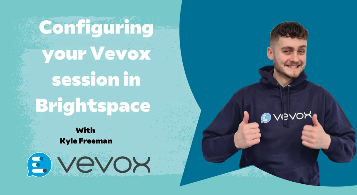 Using Vevox with Brightspace
